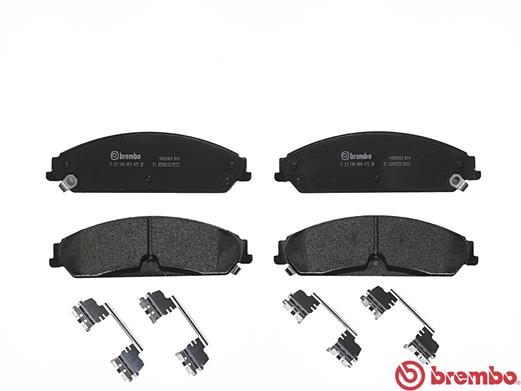 A.B.S. P 23 149 BREMBO Bremsbelagsatz, Scheibenbremse